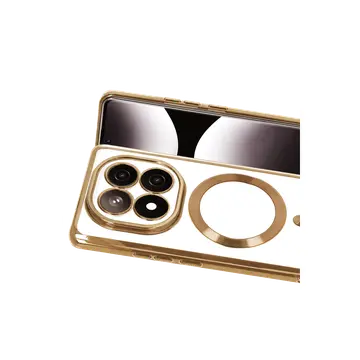 Xiaomi Redmi Note 15 Pro 5g Kross Magneticsafe Kapak - Gold