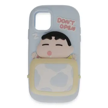 İphone 12 Kılıf Poky Karakter Silikon Kapak - Desen 3