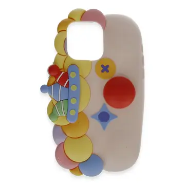 İphone 15 Pro Kılıf Poky Karakter Silikon Kapak - Desen 7