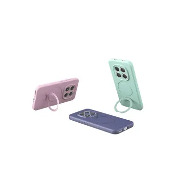 Xiaomi Redmi Note 15 4g Regal Magsafe Standlı Kapak - Siyah