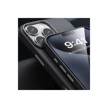 Joko  İphone 16 Pro Max Wonder Deri Magsafe Kapak - Siyah