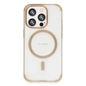 Joko  İphone 15 Pro Hilton Magsafe Kapak - Gold