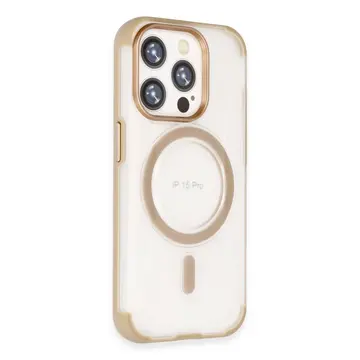 Joko  İphone 15 Pro Hilton Magsafe Kapak - Gold