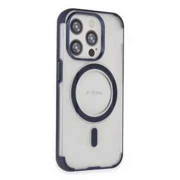 Joko  İphone 15 Pro Max Hilton Magsafe Kapak - Lacivert