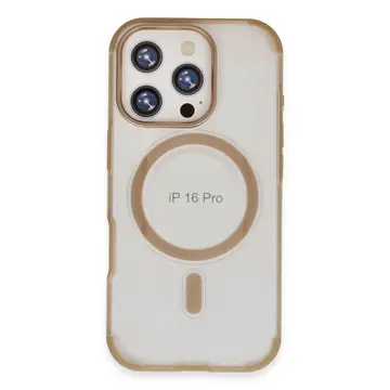 Joko  İphone 16 Pro Max Hilton Magsafe Kapak - Gold