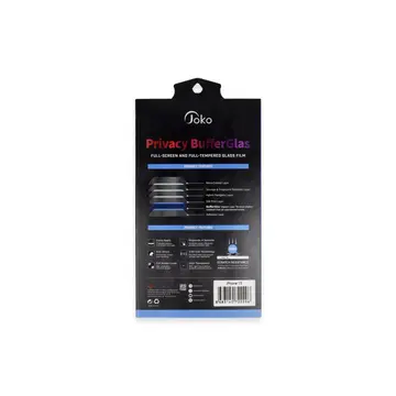 Joko  İphone 16 Pro Max Buffer Hayalet Cam Ekran Koruyucu - Siyah