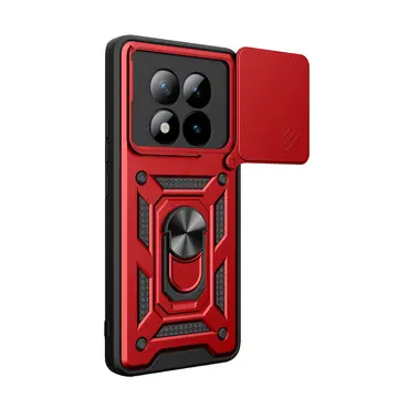 Xiaomi Redmi Note 15 Pro 5g Pars Lens Yüzüklü Silikon - Kırmızı