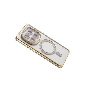 Xiaomi Redmi Note 15 Pro 5g Joke Simli Magneticsafe Kılıf - Gold