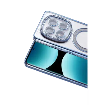 Xiaomi Redmi Note 15 Pro 5g Joke Simli Magneticsafe Kılıf - Mavi