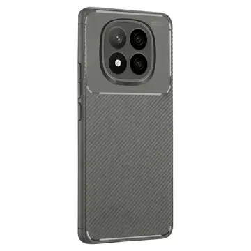 Xiaomi Redmi Note 14 Pro Plus Kılıf Auto Focus Karbon Kapak - Gri