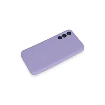 Samsung Galaxy M15 Kılıf First Silikon - Lila
