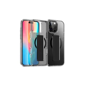 Joko  İphone 16 Pro Kılıf Alfa Magsafe Standlı Kapak - Siyah