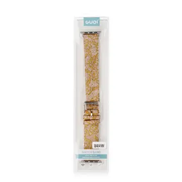 Watch 38mm Creeper Desenli Kordon - Gold