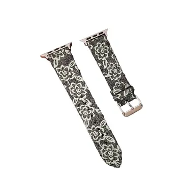 Watch 42mm Creeper Desenli Kordon - Siyah