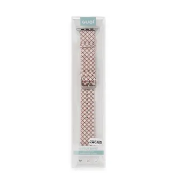 Watch 38mm Karo Motif Kordon - Pembe