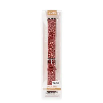 Watch 38mm Ry Taşlı Kordon - Kırmızı