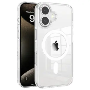 Joko  İphone 16 Gleam Pc Sert Magsafe Kılıf - Şeffaf