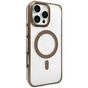 Joko  İphone 16 Pro Gleam Pc Sert Magsafe Kılıf - Kahverengi