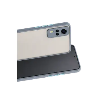 Vivo Y53s Kılıf Montreal Silikon Kapak - Gri