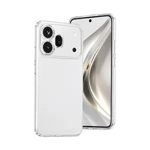 Huawei Honor 600 Pro Lüx Şeffaf Silikon - Şeffaf