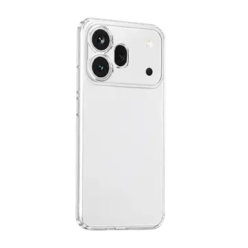 Huawei Honor 600 Pro Lüx Şeffaf Silikon - Şeffaf