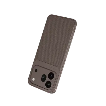 Huawei Honor 600 Pro Auto Focus Karbon Kapak - Gri