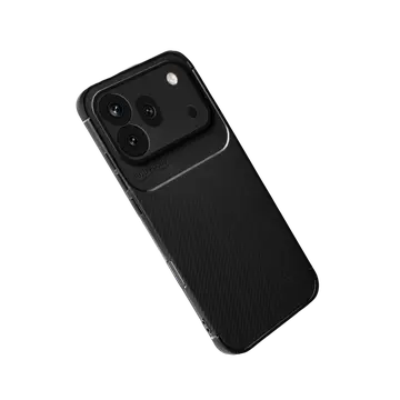 Huawei Honor 600 Pro Auto Focus Karbon Kapak - Siyah