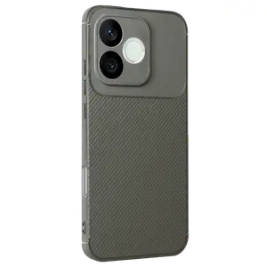 Huawei Honor 600 Lite Auto Focus Karbon Kapak - Gri