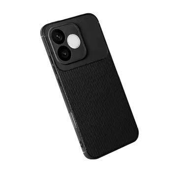 Huawei Honor 600 Lite Auto Focus Karbon Kapak - Siyah