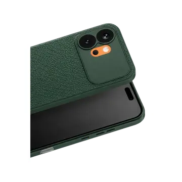 Huawei Honor 600 Thermax Silikon Kılıf - Koyu Yeşil