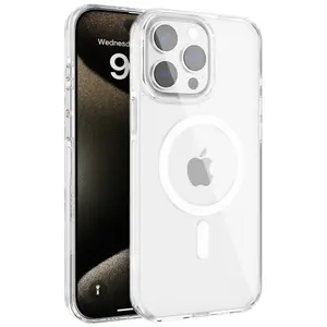 Joko  İphone 15 Pro Gleam Pc Sert Magsafe Kılıf - Şeffaf