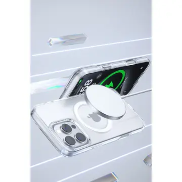 Joko  İphone 15 Pro Gleam Pc Sert Magsafe Kılıf - Şeffaf