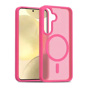 Joko Samsung Galaxy S25 Jota Magsafe Kapak - Rose