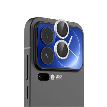 Xiaomi Mi 17 Pro Raze Metal Kamera Lens - Gümüş