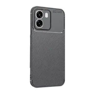 Oppo Oppo A6t 5g Auto Focus Karbon Kapak - Gri