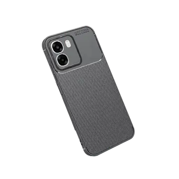Oppo Oppo A6t 5g Auto Focus Karbon Kapak - Gri