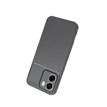 Oppo Oppo A6t 5g Auto Focus Karbon Kapak - Gri