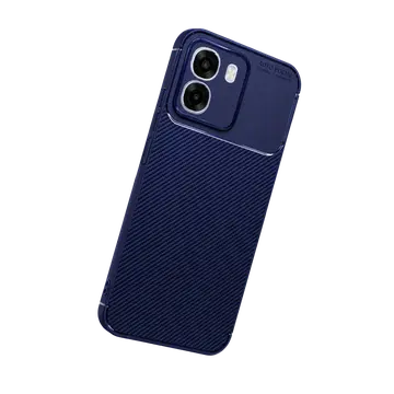 Oppo Oppo A6t 5g Auto Focus Karbon Kapak - Lacivert