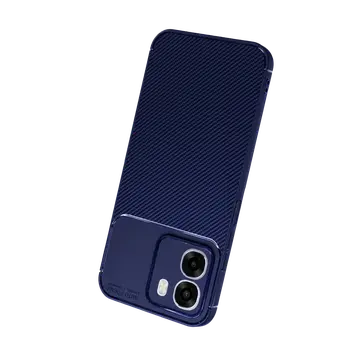 Oppo Oppo A6t 5g Auto Focus Karbon Kapak - Lacivert
