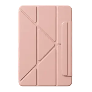 İpad 2025 10.9 10.nesil (a16) Edz Manyetik Standlı Tablet Kılıfı - Rose Gold
