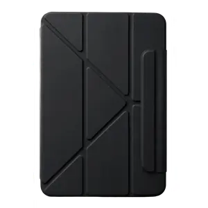 İpad 2025 10.9 10.nesil (a16) Edz Manyetik Standlı Tablet Kılıfı - Siyah