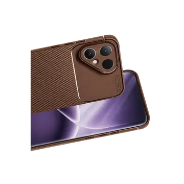 Tecno Pova Curve 2 5g Auto Focus Karbon Kapak - Kahverengi