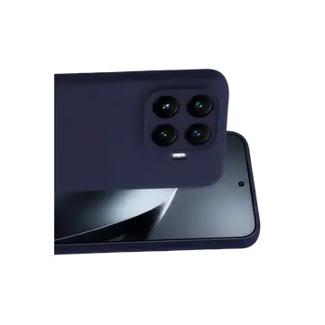 Xiaomi Mi 17t Pro Nano İçi Kadife Silikon - Lacivert