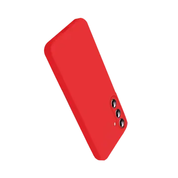 Samsung Galaxy A27 5g Nano İçi Kadife Silikon - Kırmızı