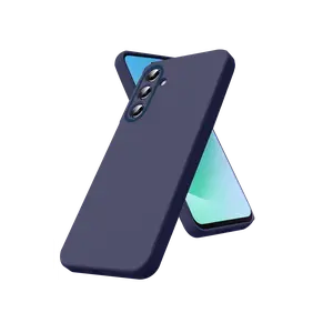 Samsung Galaxy A27 5g Nano İçi Kadife Silikon - Lacivert