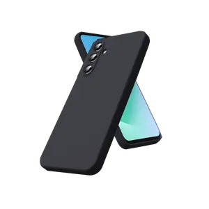 Samsung Galaxy A27 5g Nano İçi Kadife Silikon - Siyah