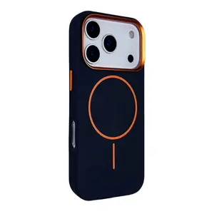 Joko  İphone 17 Pro Luno Deri Magsafe Kapak - Mavi