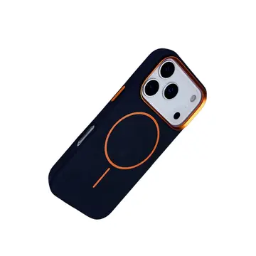 Joko  İphone 17 Pro Max Luno Deri Magsafe Kapak - Mavi
