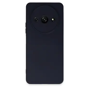 Xiaomi Redmi A3 4g Kılıf Nano İçi Kadife Silikon - Lacivert