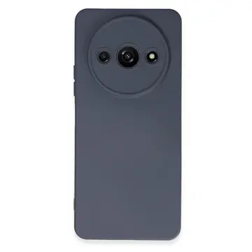 Xiaomi Redmi A3 4g Kılıf Nano İçi Kadife Silikon - Gri